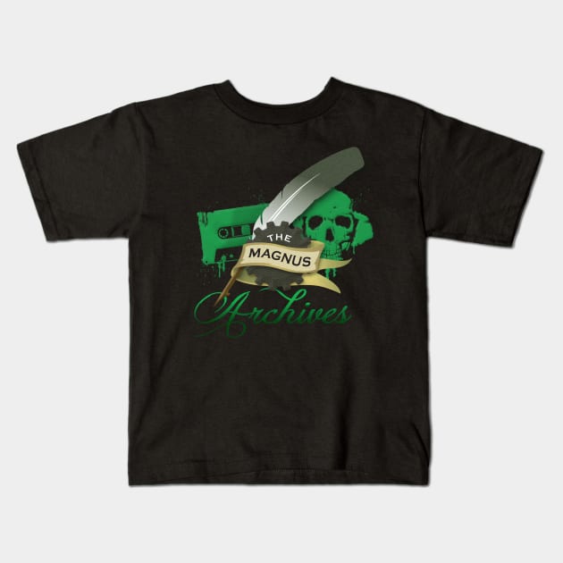 The Magnus Archives - Classic Logo Kids T-Shirt by Rusty Quill